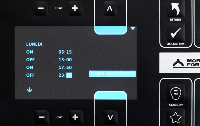 Weekly power on Timer